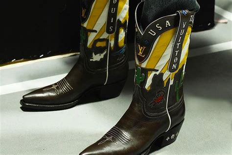 louis vuitton men's cowboy boots|heels louis vuitton boots.